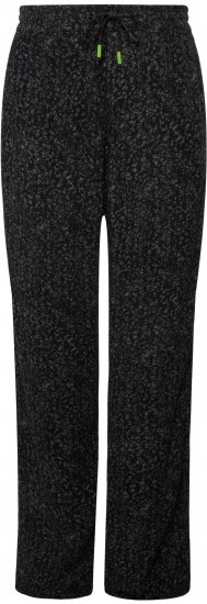 Ulla Popken Speckled Crepe Pull On Pants Black - Blugi & Pantaloni pentru Femei Mărimi Mari – Plus Size - 