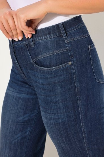 Ulla Popken Bootcut Stretch Fit Jeans Blue - Ulla Popken - Ulla Popken Îmbrăcăminte Plus-Size