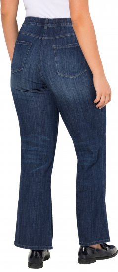 Ulla Popken Bootcut Stretch Fit Jeans Blue - Blugi & Pantaloni pentru Femei Mărimi Mari – Plus Size - 