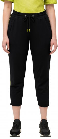 Ulla Popken Decorative Seam Sweatpants Black - Blugi & Pantaloni pentru Femei Mărimi Mari – Plus Size - 