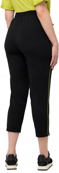 Ulla Popken Decorative Seam Sweatpants Black - Blugi & Pantaloni pentru Femei Mărimi Mari – Plus Size - 