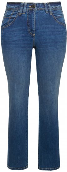 Ulla Popken Wide Leg Mandy Jeans Blue - Blugi & Pantaloni pentru Femei Mărimi Mari – Plus Size - 