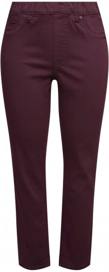 Ulla Popken Pull On Jeans Brown - Blugi & Pantaloni pentru Femei Mărimi Mari – Plus Size - 