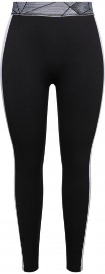 Ulla Popken High Waisted Leggings Black - Blugi & Pantaloni pentru Femei Mărimi Mari – Plus Size - 