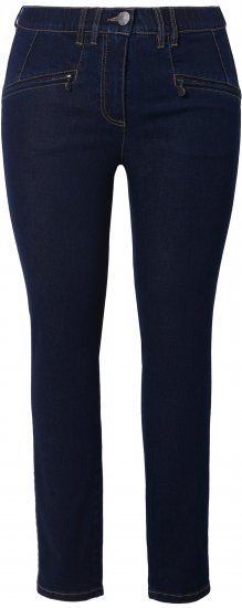 Ulla Popken High Waisted Stretch Fit Jeans Denim Blue - Blugi & Pantaloni pentru Femei Mărimi Mari – Plus Size - 
