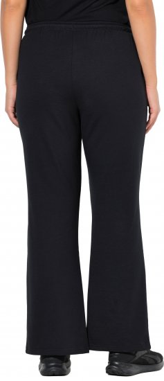 Ulla Popken Tracksuit Pants Black - Blugi & Pantaloni pentru Femei Mărimi Mari – Plus Size - 