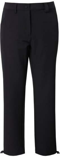 Ulla Popken Triple Function Comfort Waist Softshell Pants Black - Blugi & Pantaloni pentru Femei Mărimi Mari – Plus Size - 