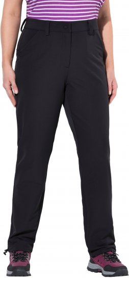 Ulla Popken Triple Function Comfort Waist Softshell Pants Black - Blugi & Pantaloni pentru Femei Mărimi Mari – Plus Size - 