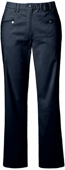 Ulla Popken Thermal Stretch Fit Mony Pants Navy - Blugi & Pantaloni pentru Femei Mărimi Mari – Plus Size - 