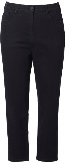 Ulla Popken Stretch Fit Mom Jeans Black - Blugi & Pantaloni pentru Femei Mărimi Mari – Plus Size - 