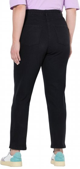 Ulla Popken Stretch Fit Mom Jeans Black - Blugi & Pantaloni pentru Femei Mărimi Mari – Plus Size - 