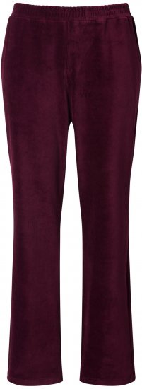Ulla Popken Corduroy Elastic Waist Pants Brown - Blugi & Pantaloni pentru Femei Mărimi Mari – Plus Size - 