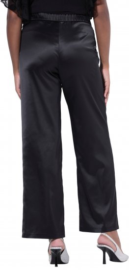 Ulla Popken Rhinestone Detail Comfort Waist Pants Black - Blugi & Pantaloni pentru Femei Mărimi Mari – Plus Size - 