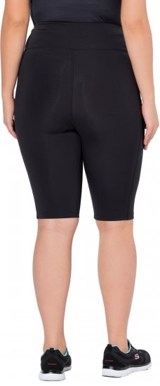 Ulla Popken Quick Drying Performance Shorts Black - Blugi & Pantaloni pentru Femei Mărimi Mari – Plus Size - 