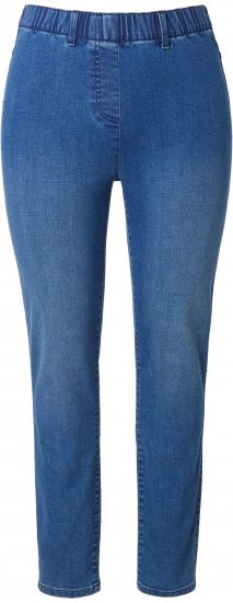 Ulla Popken Denim Jeggings Blue Denim - Blugi & Pantaloni pentru Femei Mărimi Mari – Plus Size - 