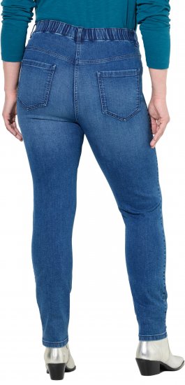 Ulla Popken Denim Jeggings Blue Denim - Blugi & Pantaloni pentru Femei Mărimi Mari – Plus Size - 