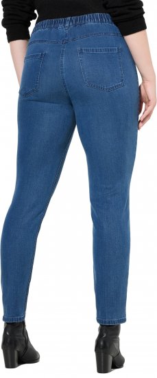 Ulla Popken Denim Five Pocket Jeggings Blue Denim - Blugi & Pantaloni pentru Femei Mărimi Mari – Plus Size - 