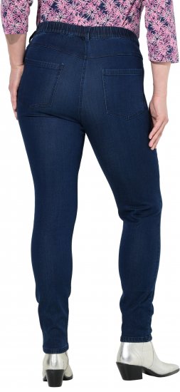 Ulla Popken Denim Five Pocket Jeggings Denim Blue - Blugi & Pantaloni pentru Femei Mărimi Mari – Plus Size - 