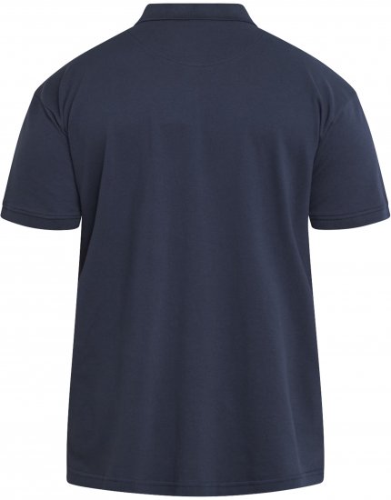 North Latitude 61129 Tricou Polo Pique cu Broderie pe Piept Bleumarin - Tricouri polo - Tricouri Polo Bărbați Mărimi Mari