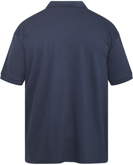 North Latitude 61130 Tricou Polo Pique cu Print pe Piept Bleumarin - Tricouri polo - Tricouri Polo Bărbați Mărimi Mari