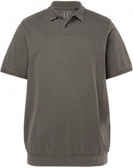 JP1880 Polo Shirt Pique Vintage Mocha - Tricouri polo - Tricouri Polo Bărbați Mărimi Mari