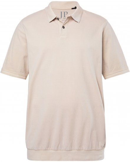 JP1880 Polo Shirt Short Sleeve Pique Dark Dusty Pink - Tricouri polo - Tricouri Polo Bărbați Mărimi Mari