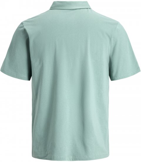 Jack & Jones Brandon Short Sleeve Polo Turquoise - Tricouri polo - Tricouri Polo Bărbați Mărimi Mari