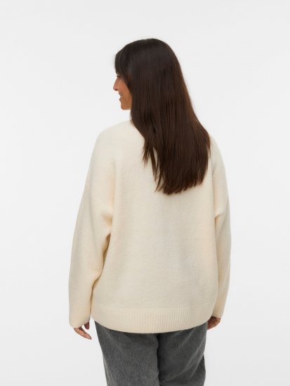 Vero Moda Boom Long Sleeve Pullover Birch - Pulovere tricotate - 