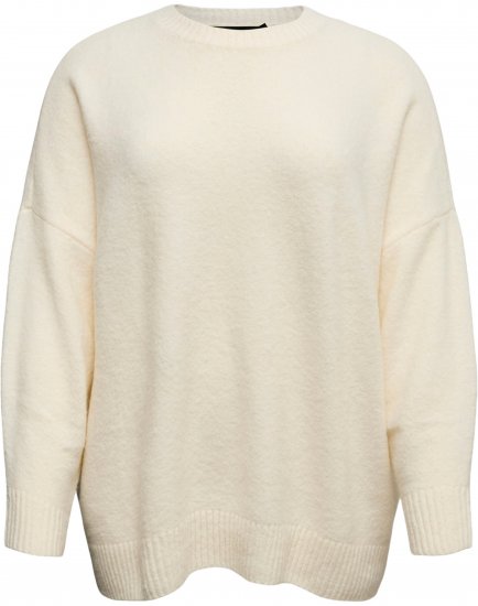 Vero Moda Boom Long Sleeve Pullover Birch - Pulovere tricotate - 