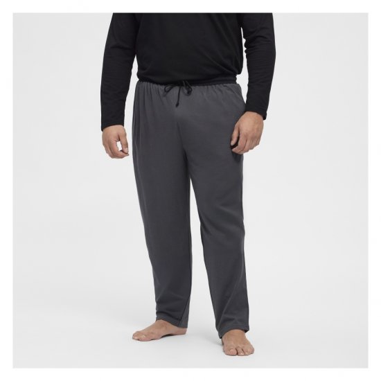 North Latitude Pyjama Pants Dark Grey Charcole - Pijamale/Haine de casă - Pijamale Bărbați Mărimi Mari