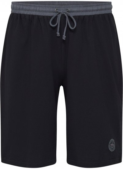 North Latitude Pyjama Shorts Black - Pijamale/Haine de casă - Pijamale Bărbați Mărimi Mari