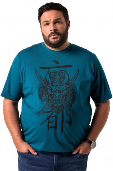 Men Plus T-Shirt Short Sleeve Lagoon Green - Tricouri - Tricouri Bărbați Mărimi Mari
