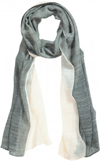 Ulla Popken Two Tone Scarf Grey - Accesorii - 