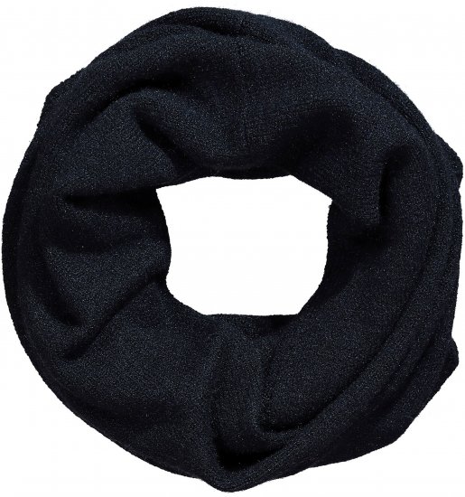 Ulla Popken Knit Infinity Scarf Navy - Accesorii - 