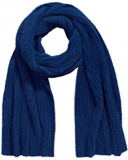 Ulla Popken Ribbed Knit Scarf Navy - Accesorii - 