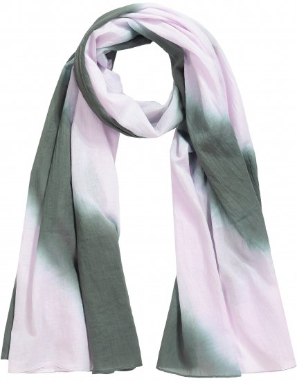 Ulla Popken Batik Striped Scarf Lavender - Accesorii - 