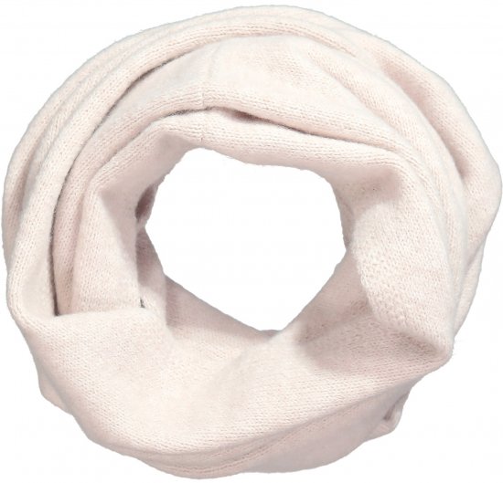 Ulla Popken Knit Infinity Scarf Pastel Pink - Accesorii - 