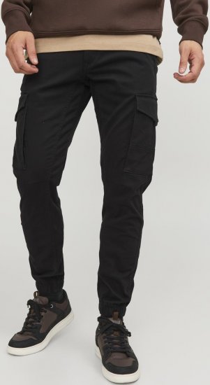 Jack & Jones Paul Flake Cargo Pants Black - Blugi & pantaloni - Blugi & Pantaloni Bărbați Mărimi Mari