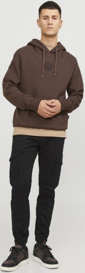 Jack & Jones Paul Flake Cargo Pants Black - Blugi & pantaloni - Blugi & Pantaloni Bărbați Mărimi Mari