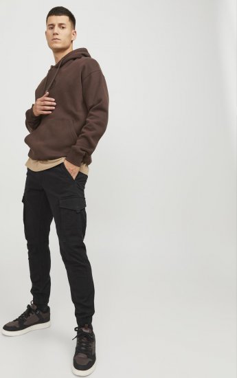 Jack & Jones Paul Flake Cargo Pants Black - Blugi & pantaloni - Blugi & Pantaloni Bărbați Mărimi Mari