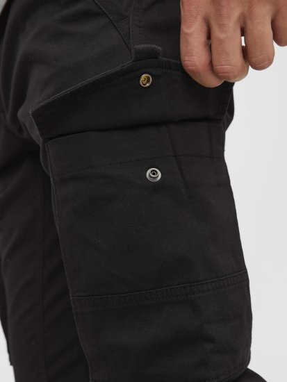 Jack & Jones Paul Flake Cargo Pants Black - Blugi & pantaloni - Blugi & Pantaloni Bărbați Mărimi Mari