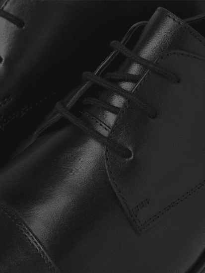 Jack & Jones Raymond Leather Shoes Anthracite - Bărbați pantofi 40-52 - 