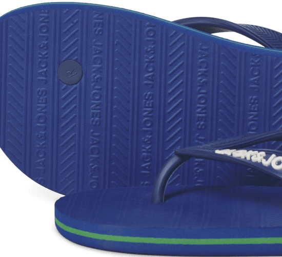 Jack & Jones Basic Flip Flop Slippers Blue Quartz - Bărbați pantofi 40-52 - 