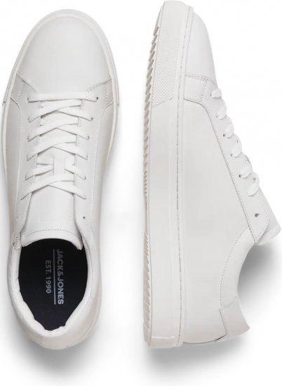 Jack & Jones Radcliffe Leather Sneakers White - Bărbați pantofi 40-52 - 