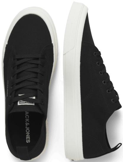 Jack & Jones Bayswater Canvas Sneakers Anthracite - Bărbați pantofi 40-52 - 