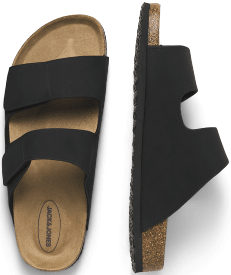 Jack & Jones Central Strap Sandals Anthracite - Bărbați pantofi 40-52 - 