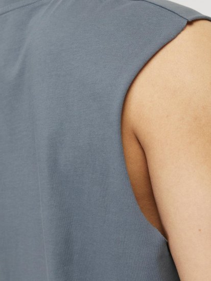 Jack & Jones VESTERBRO Sleeveless T-Shirt Stormy Weather - Tricouri - Tricouri Bărbați Mărimi Mari