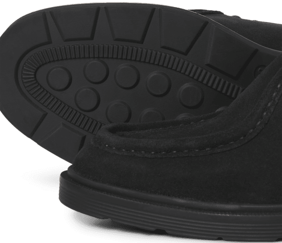 Jack & Jones Austin Suede Moc Black - Bărbați pantofi 40-52 - 