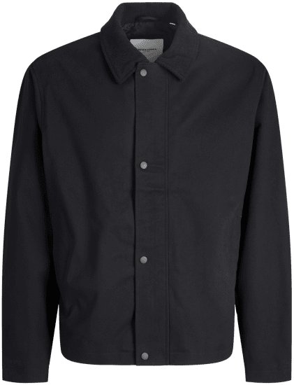 Jack & Jones Graham Worker Jacket Black - Geci - Geci Bărbați Mărimi Mari