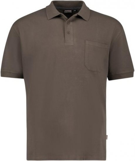 Adamo 139311 Poloshirt RF Brown - Tricouri polo - Tricouri Polo Bărbați Mărimi Mari